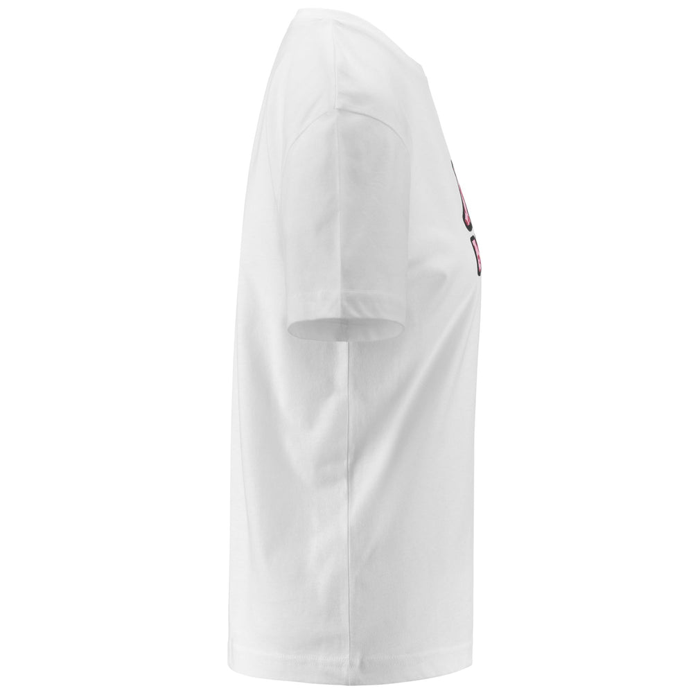 T-ShirtsTop Woman LOGO FARILLA T-Shirt WHITE Dressed Front (jpg Rgb)	
