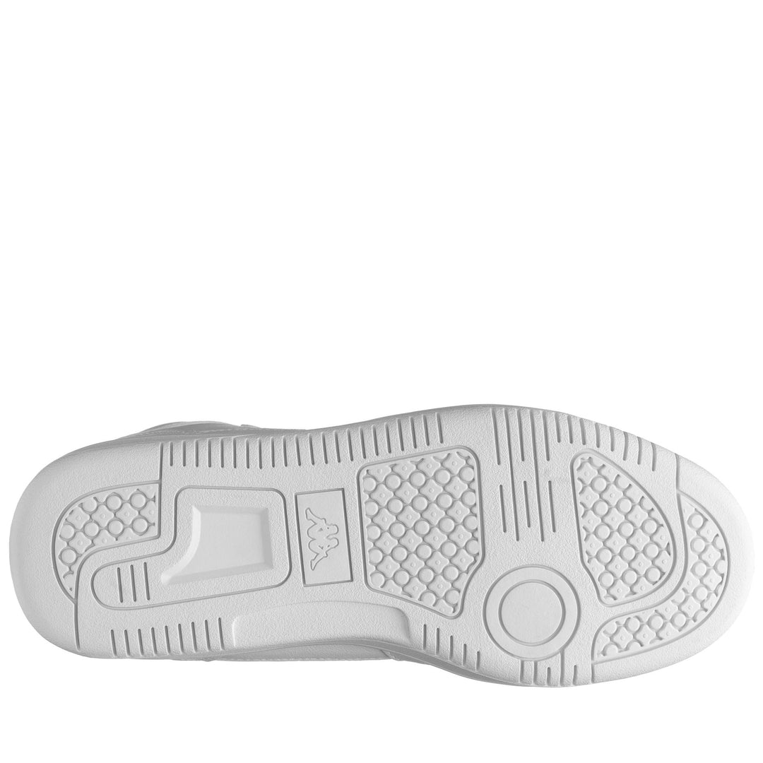Sneakers Unisex LOGO BERNAL MD Low Cut WHITE Dressed Front (jpg Rgb)	