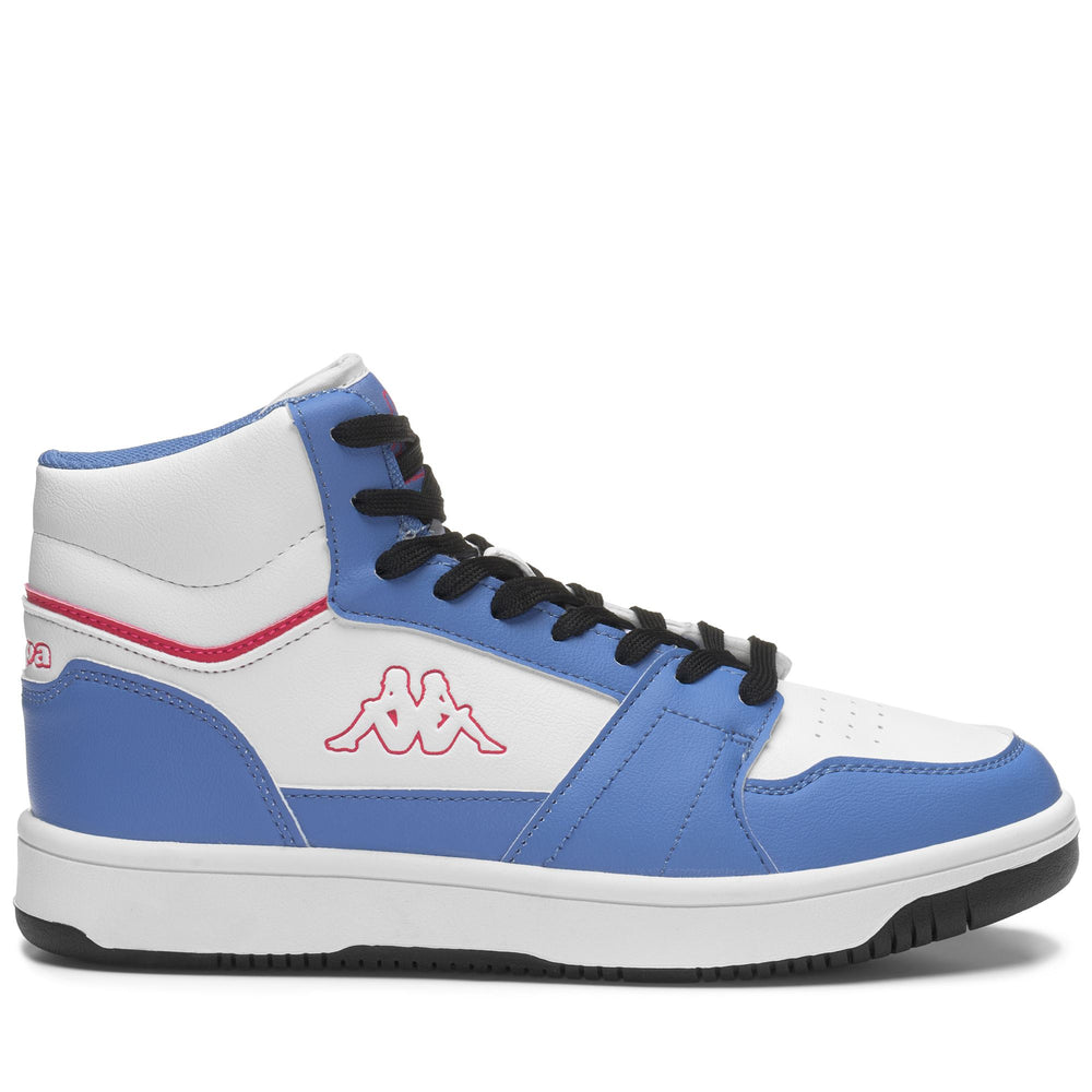 Sneakers Unisex LOGO BERNAL MD Low Cut WHITE-BLUE LT Photo (jpg Rgb)			