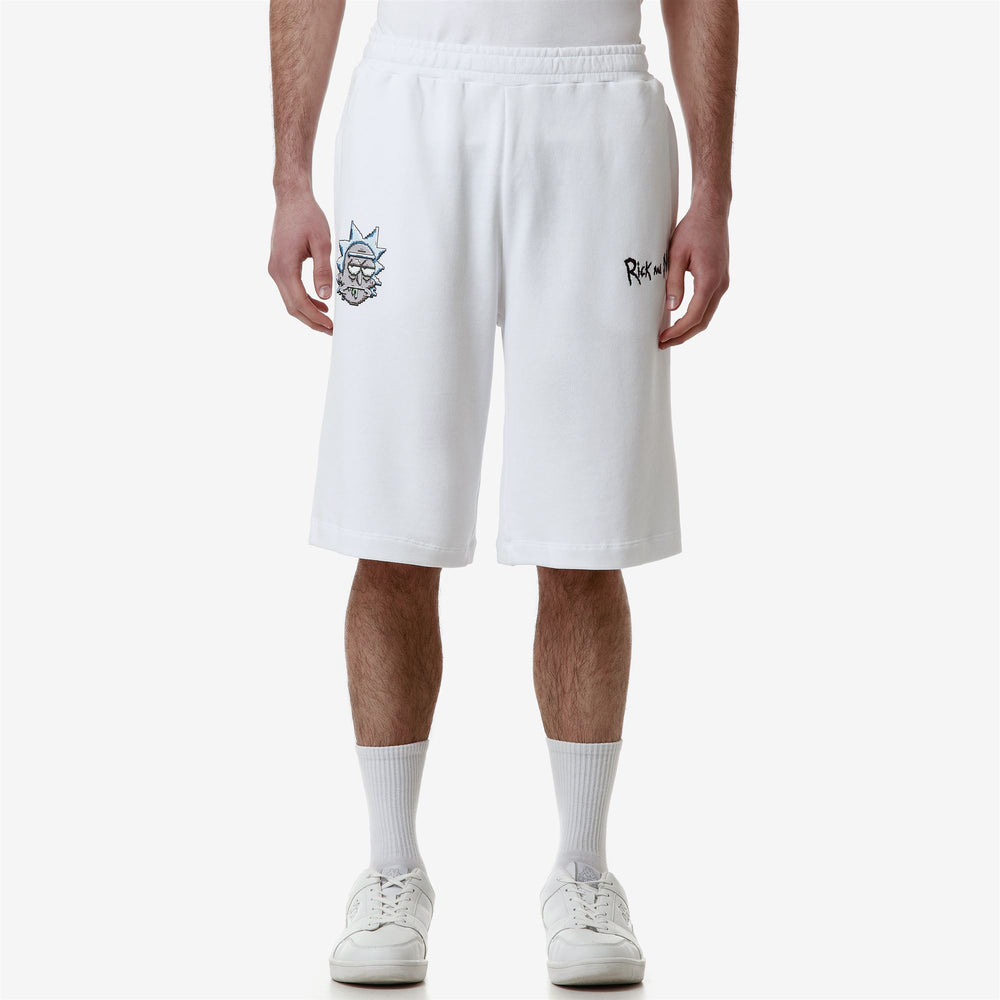 Shorts Man AUTHENTIC MARCEL WARNER BROS Sport  Shorts WHITE Detail (jpg Rgb)			