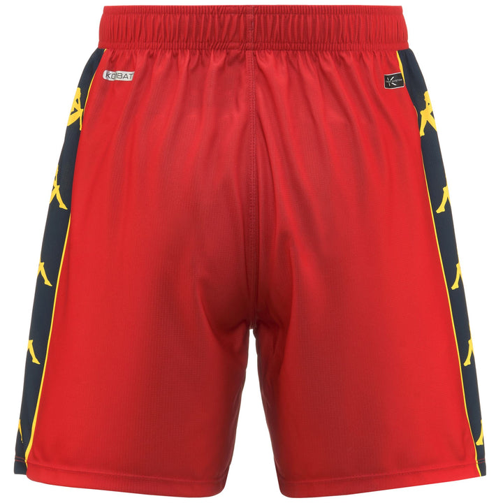 Shorts Man KOMBAT RYDER GENOA Sport  Shorts RED-BLUE DK Dressed Side (jpg Rgb)		