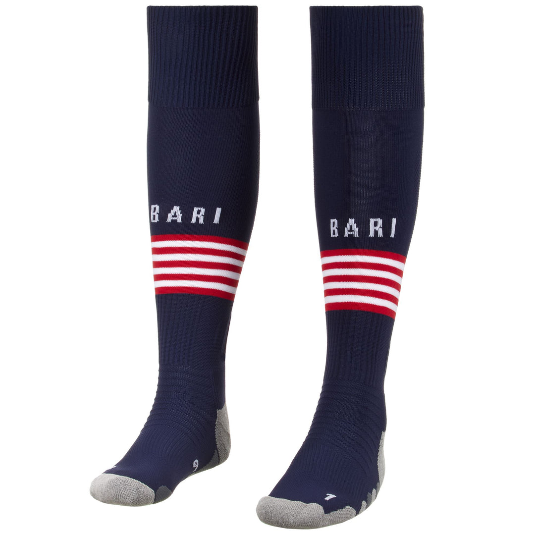 Socks Man KOMBAT SPARK PRO SSC BARI 1PACK Knee High Sock BLUE-WHITE-RED Photo (jpg Rgb)			