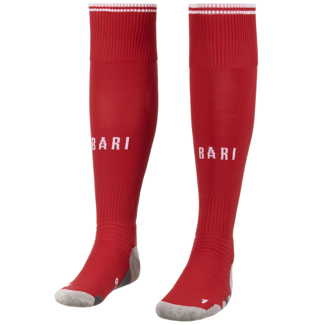 Socks Man KOMBAT SPARK PRO SSC BARI 1PACK Knee High Sock RED CHINESE - WHITE Photo (jpg Rgb)			