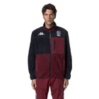 326 US - Fleece - Jacket - Unisex - Blue Baritone-Red Pomegranate