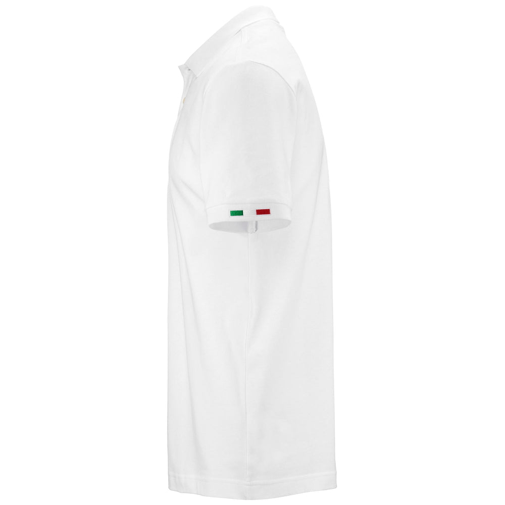 Polo Shirts Man LOGO  MALTAXITA MSS Polo WHITE Dressed Front (jpg Rgb)	