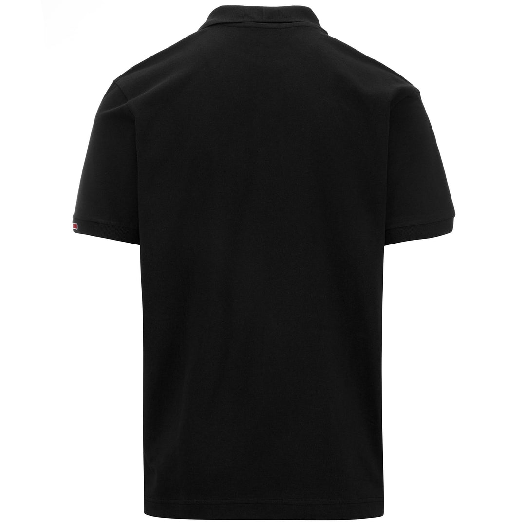 Polo Shirts Man LOGO  MALTAXITA MSS Polo BLACK Dressed Side (jpg Rgb)		