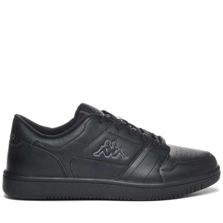 Sneakers Unisex LOGO BERNAL Low Cut BLACK Photo (jpg Rgb)			