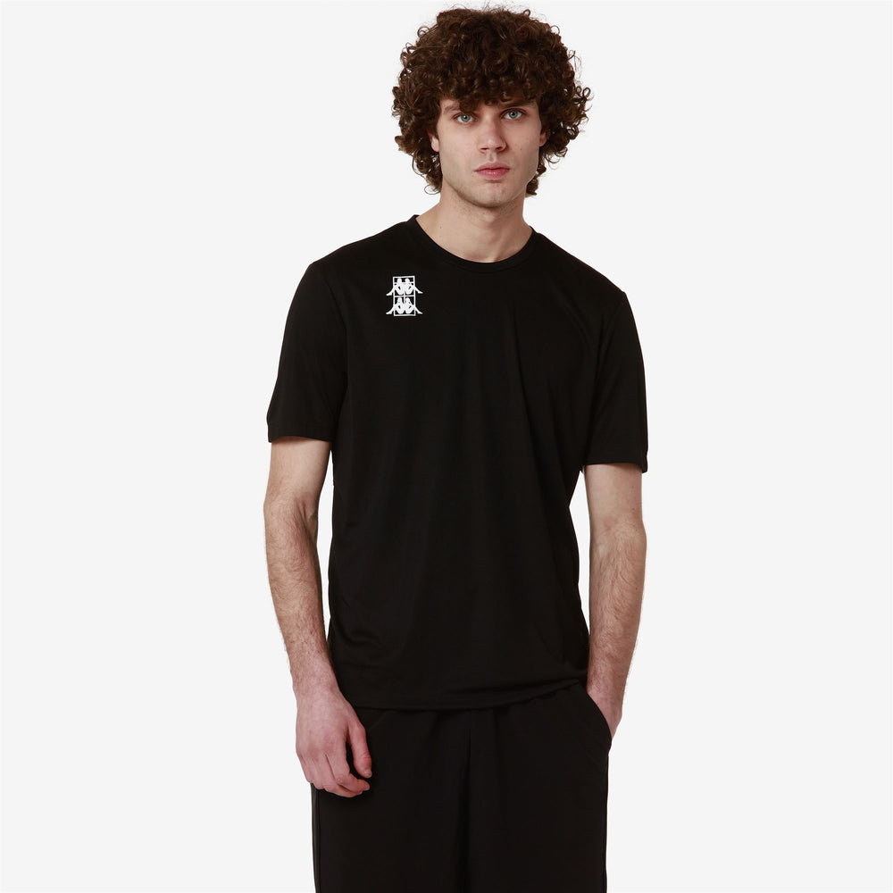 Active Jerseys Man KOMBAT PADEL FUYO Shirt BLACK - BLACK PURE Detail (jpg Rgb)			