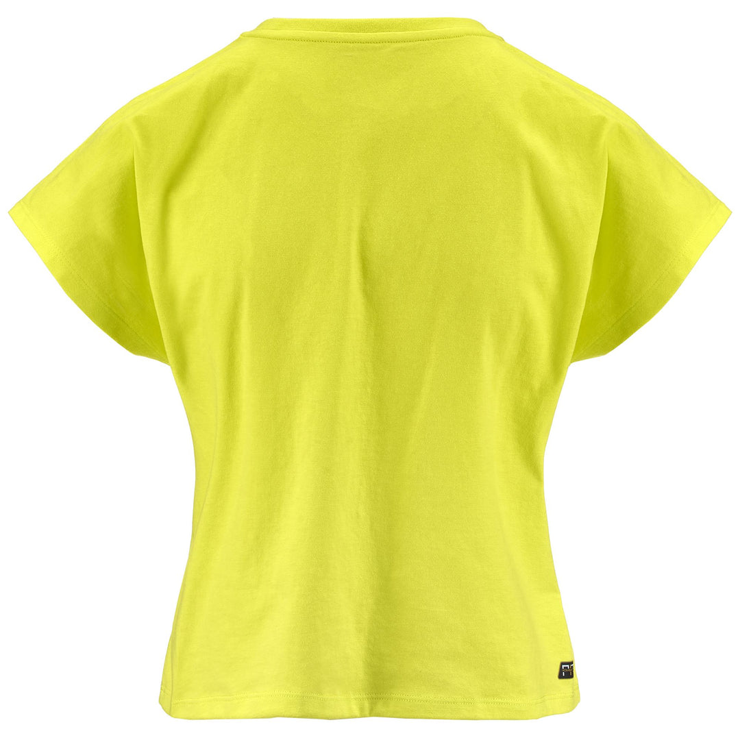 T-ShirtsTop Woman KOMBAT WKT EBURA T-Shirt GREEN PRIMROSE Dressed Side (jpg Rgb)		