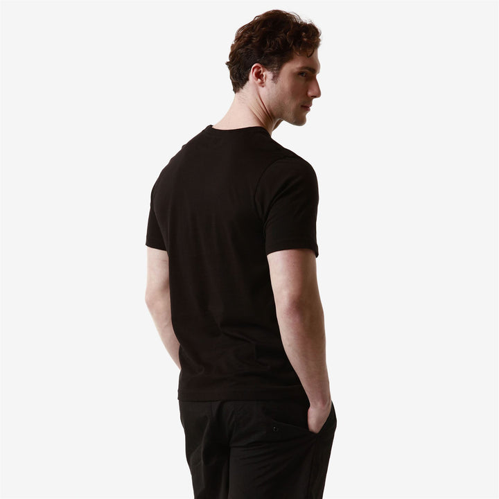 T-ShirtsTop Man LOGO FARIO T-Shirt BLACK Detail Double				
