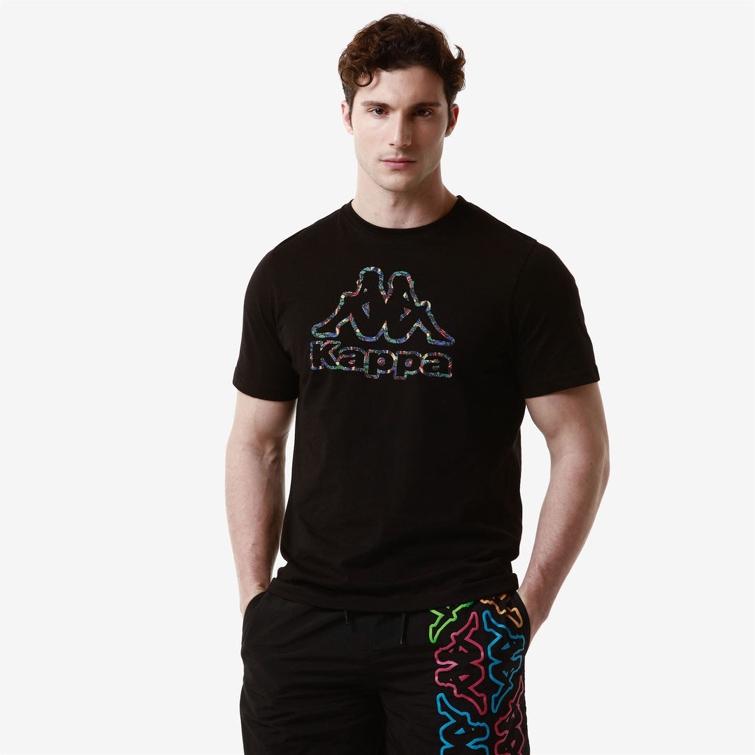 T-ShirtsTop Man LOGO FARIO T-Shirt BLACK Detail (jpg Rgb)			
