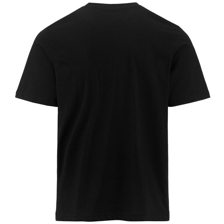 T-ShirtsTop Man LOGO FARIO T-Shirt BLACK Dressed Side (jpg Rgb)		