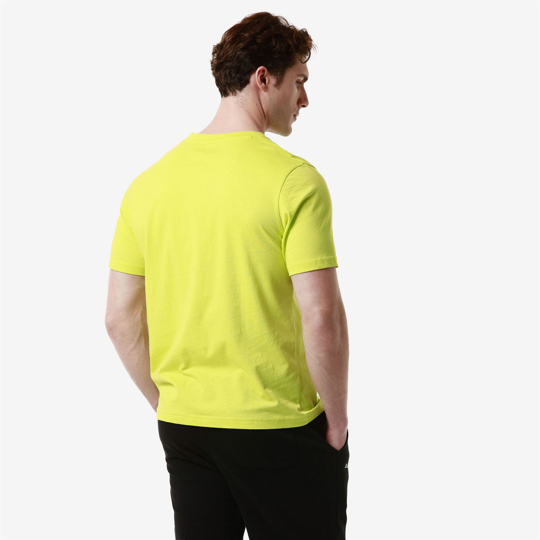 T-ShirtsTop Man LOGO FARIO T-Shirt GREEN PRIMROSE Detail Double				