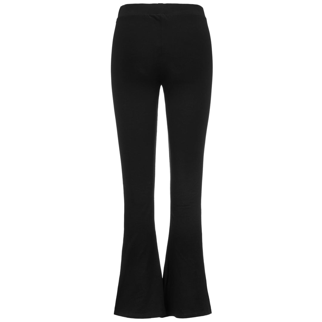 Pants Woman LOGO FERIA Sport Trousers BLACK Dressed Side (jpg Rgb)		