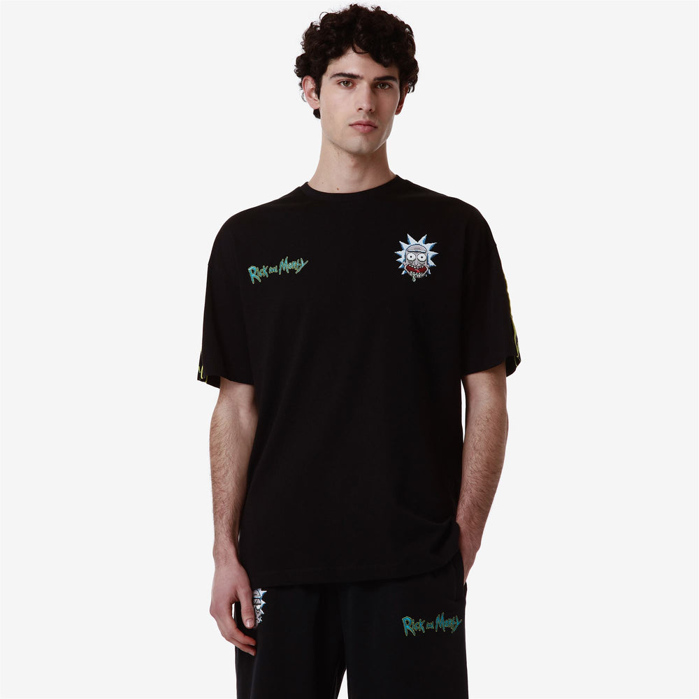 T-ShirtsTop Man 222 BANDA MAXIM WARNER BROS T-Shirt BLACK Detail (jpg Rgb)			