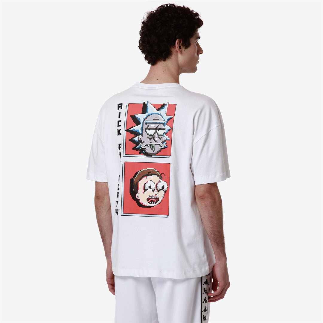 T-ShirtsTop Man AUTHENTIC MAREL WARNER BROS T-Shirt WHITE Detail Double				