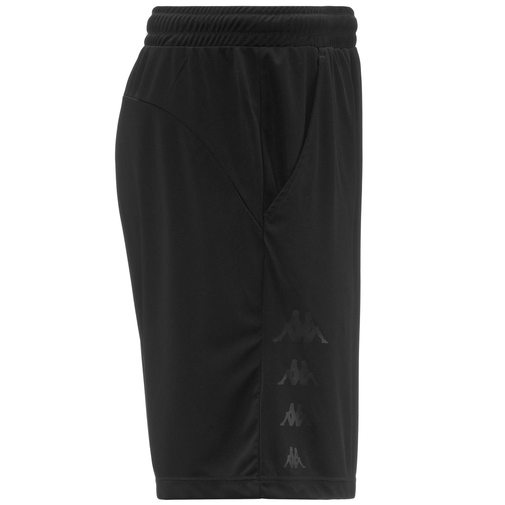 Shorts Man ELMO Sport  Shorts BLACK Dressed Front (jpg Rgb)	