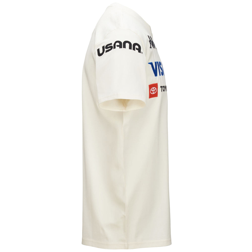 T-ShirtsTop Man  AYBA2 US T-Shirt WHITE COCONUT Dressed Front (jpg Rgb)	