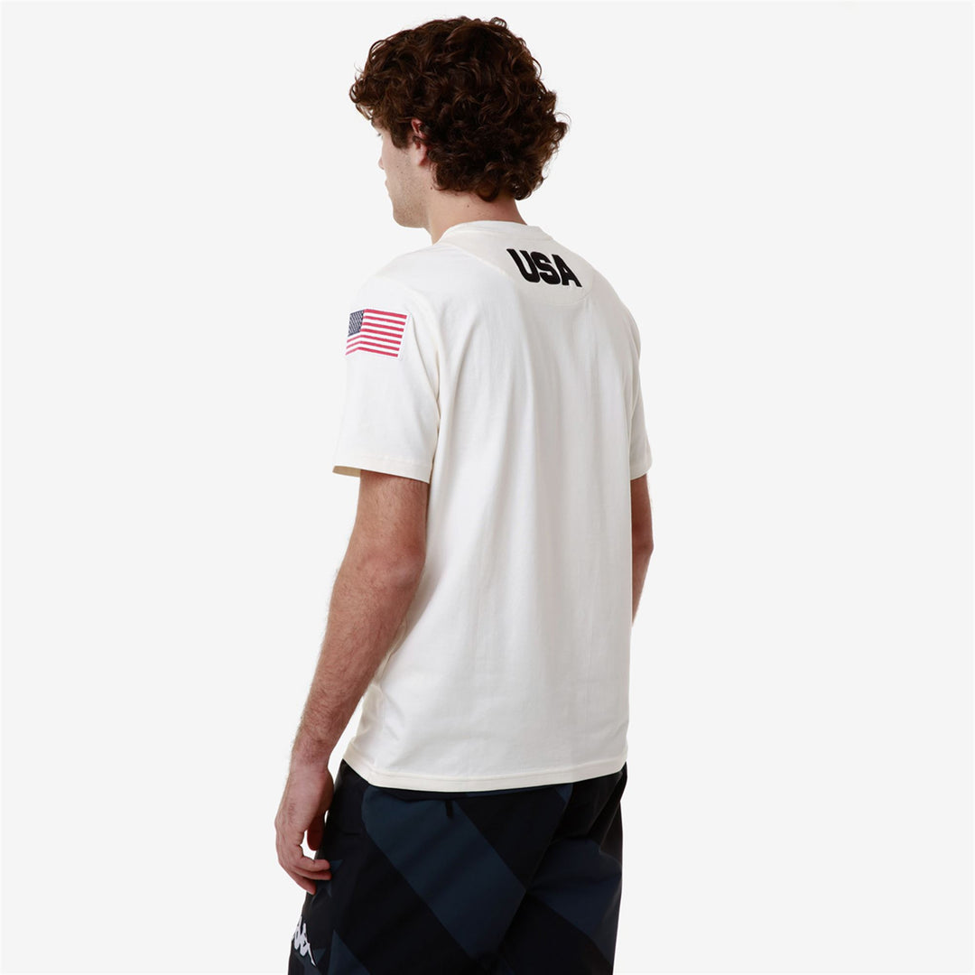 T-ShirtsTop Man  AYBA2 US T-Shirt WHITE COCONUT Detail Double				