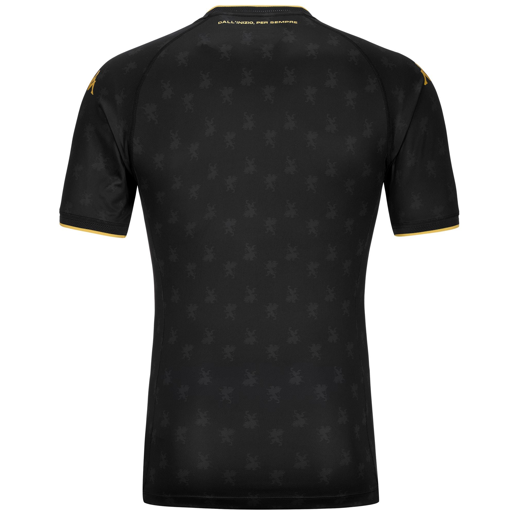 Polo Maglietta Kappa Nera Oro Active Jerseys Uomo KOMBAT PRO 2025