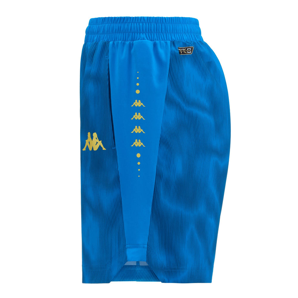 Shorts Man KOMBAT FUVU Sport  Shorts BLUE SMURF - BLUE MERRY - BLUE PETROL Dressed Front (jpg Rgb)	