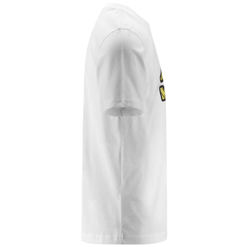 T-ShirtsTop Man LOGO FRILLO T-Shirt WHITE Dressed Front (jpg Rgb)	