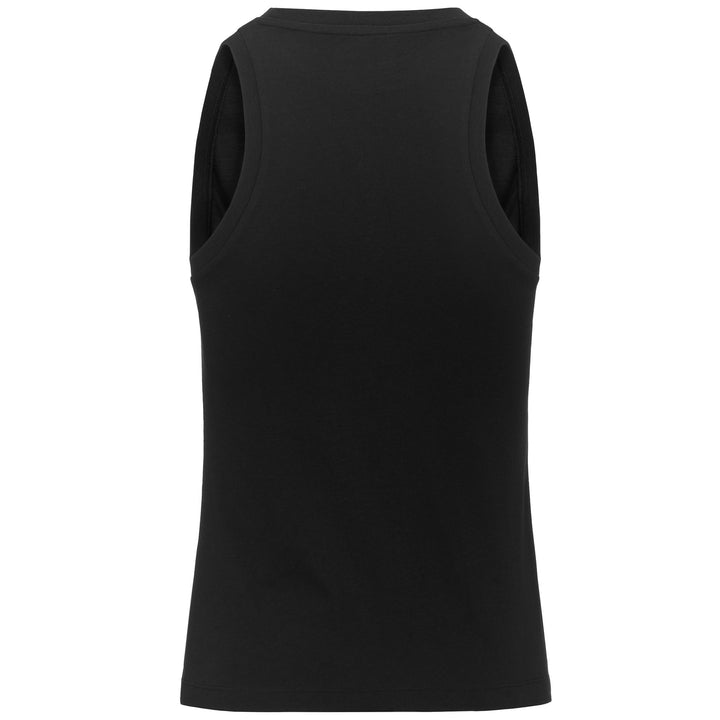 T-ShirtsTop Woman LOGO FADIAF Tank BLACK Dressed Side (jpg Rgb)		