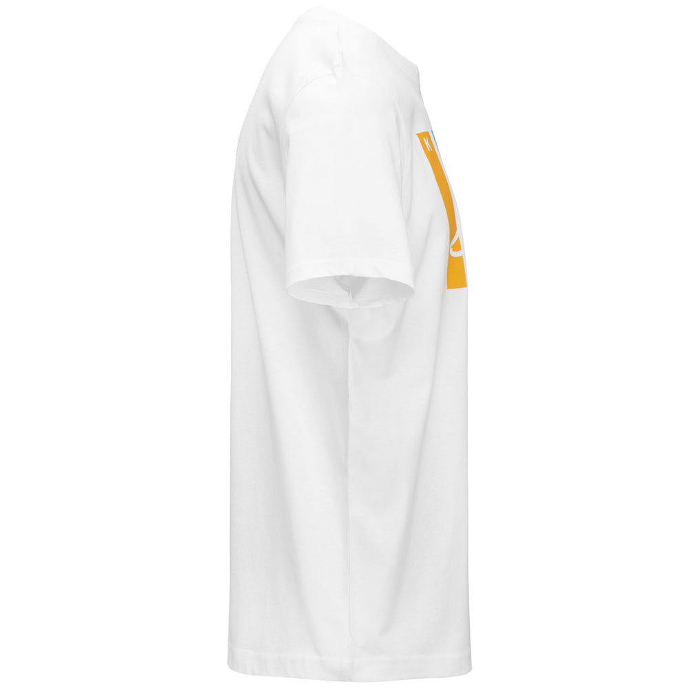 T-ShirtsTop Man LOGO FUNIOR T-Shirt WHITE Dressed Front (jpg Rgb)	