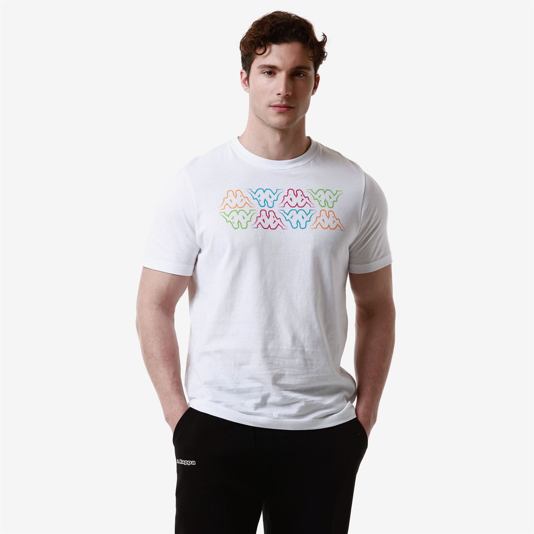 T-ShirtsTop Man LOGO FUIAMO T-Shirt WHITE Detail (jpg Rgb)			