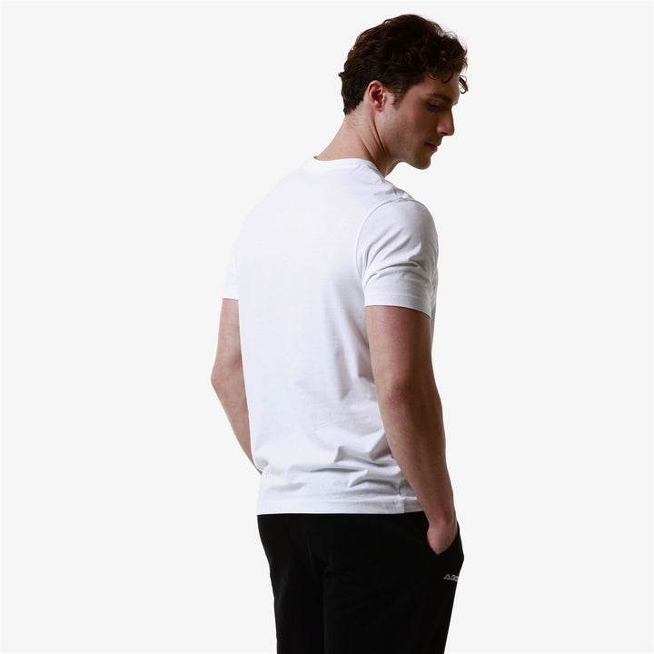 T-ShirtsTop Man LOGO FUIAMO T-Shirt WHITE Detail Double				