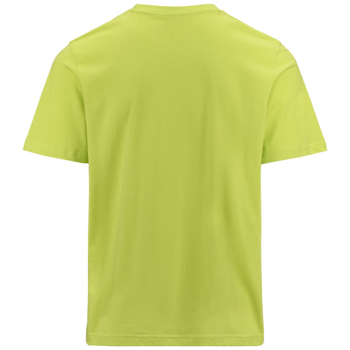 T-ShirtsTop Man LOGO FUIAMO T-Shirt GREEN PRIMROSE Dressed Side (jpg Rgb)		