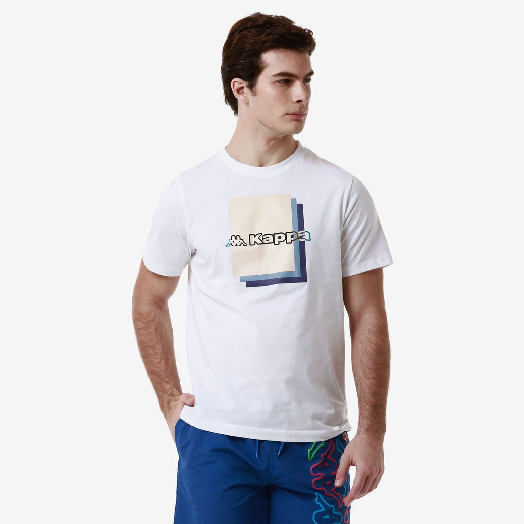 T-ShirtsTop Man LOGO FUOVIOM T-Shirt WHITE Detail (jpg Rgb)			