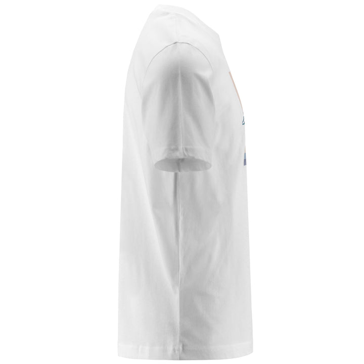 T-ShirtsTop Man LOGO FUOVIOM T-Shirt WHITE Dressed Front (jpg Rgb)	