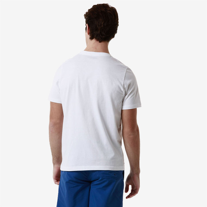 T-ShirtsTop Man LOGO FUOVIOM T-Shirt WHITE Detail Double				