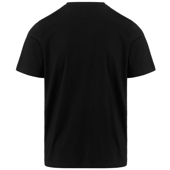 T-ShirtsTop Man LOGO FUOVIOM T-Shirt BLACK Dressed Side (jpg Rgb)		