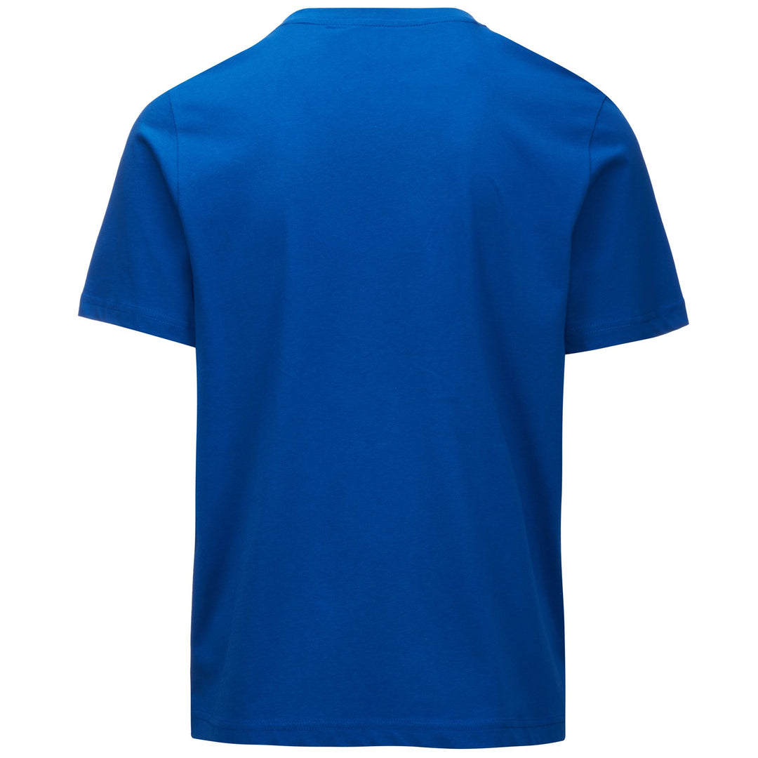 T-ShirtsTop Man LOGO FUOVIOM T-Shirt BLUE CLASSIC Dressed Side (jpg Rgb)		