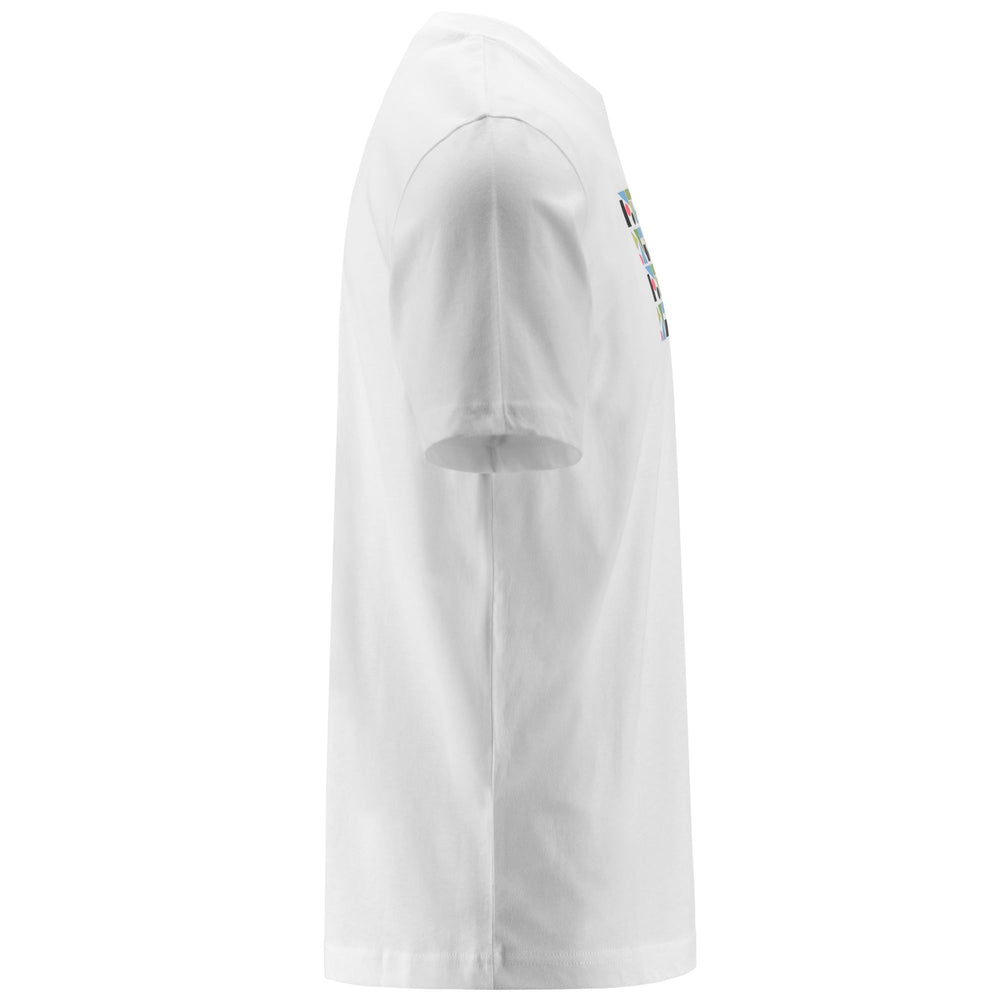 T-ShirtsTop Man LOGO FREZAMI T-Shirt WHITE Dressed Front (jpg Rgb)	