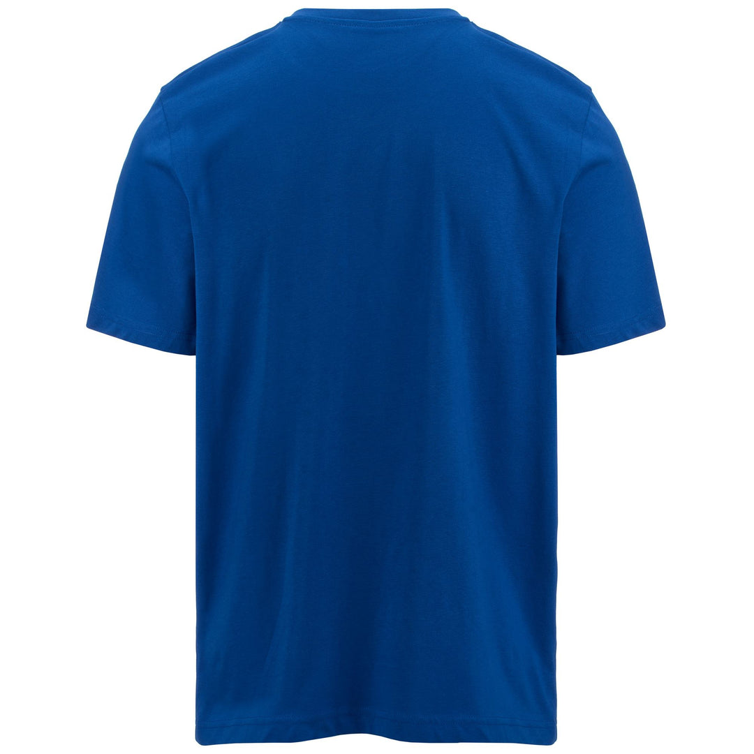 T-ShirtsTop Man LOGO FREZAMI T-Shirt BLUE CLASSIC Dressed Side (jpg Rgb)		