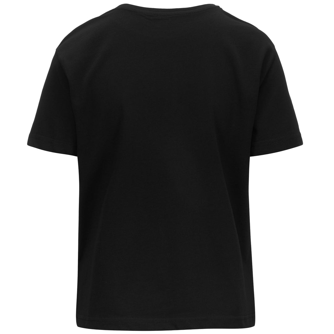 T-ShirtsTop Woman LOGO FRESAS T-Shirt BLACK Dressed Side (jpg Rgb)		