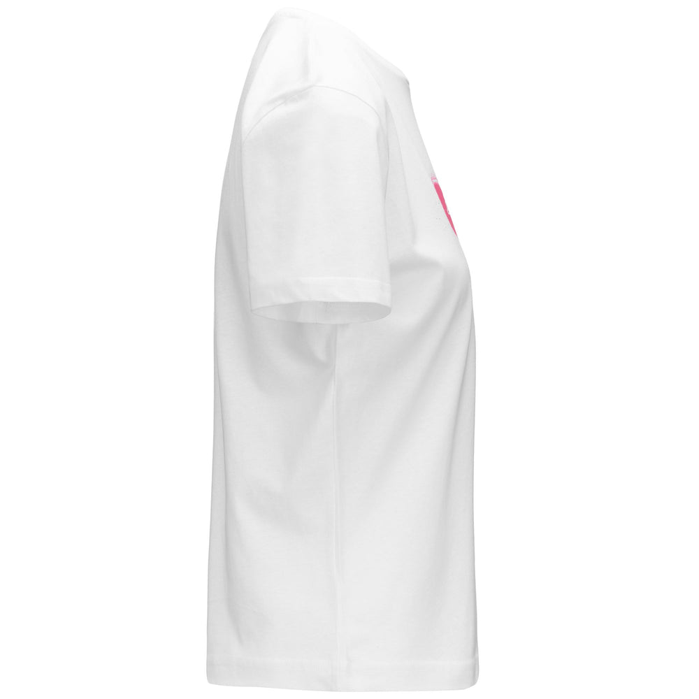 T-ShirtsTop Woman LOGO FUALLA T-Shirt WHITE Dressed Front (jpg Rgb)	