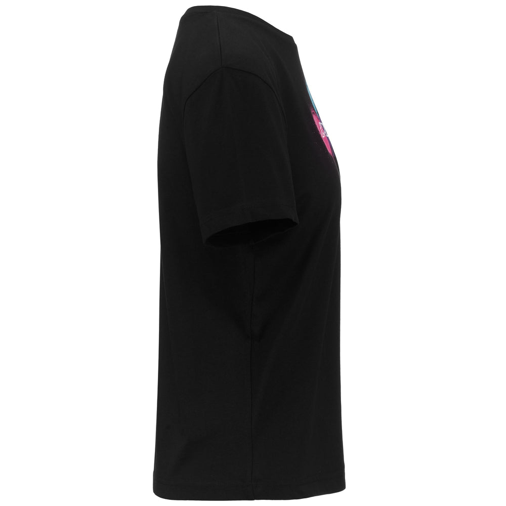 T-ShirtsTop Woman LOGO FUALLA T-Shirt BLACK Dressed Front (jpg Rgb)	