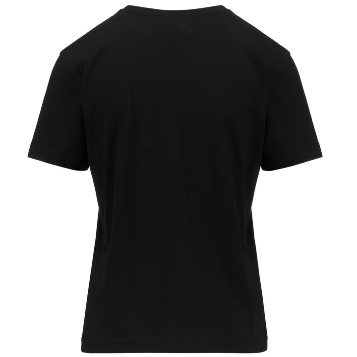 T-ShirtsTop Woman LOGO FUALLA T-Shirt BLACK Dressed Side (jpg Rgb)		