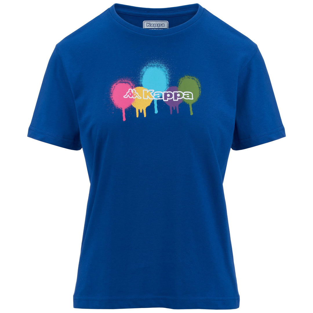 T-ShirtsTop Woman LOGO FUALLA T-Shirt BLUE CLASSIC Photo (jpg Rgb)			