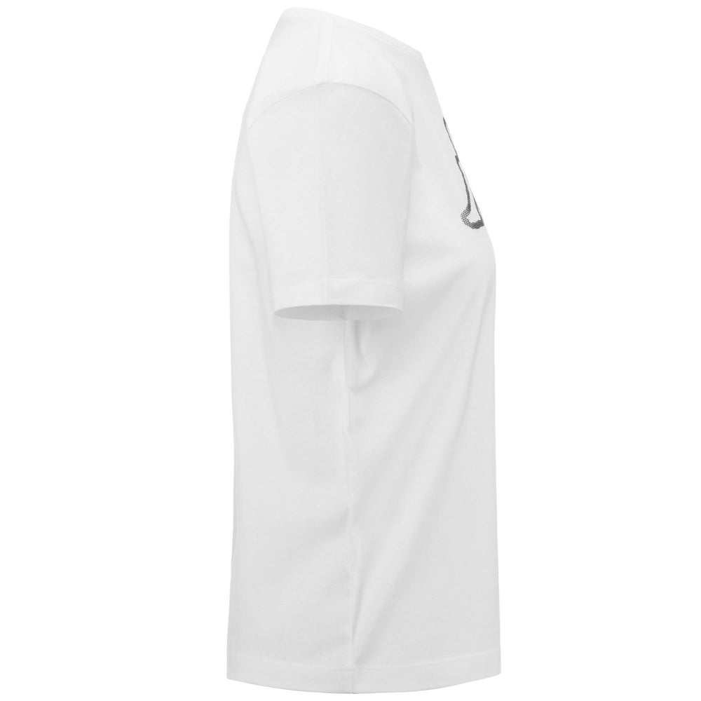 T-ShirtsTop Woman LOGO GANFA T-Shirt WHITE Dressed Front (jpg Rgb)	