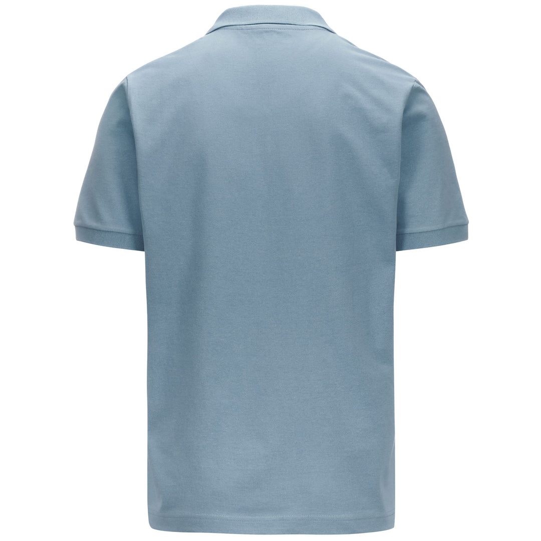 Polo Shirts Man LOGO  HOLIVER MSS Polo GREY ZINC Dressed Side (jpg Rgb)		