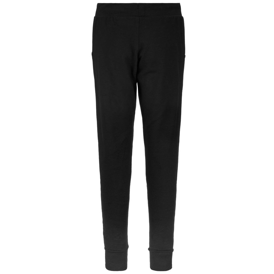 Pants Woman LOGO  ZALIA Sport Trousers BLACK Dressed Side (jpg Rgb)		