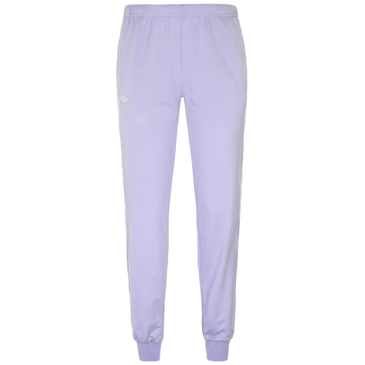 Pants Woman 222 BANDA   WRASTORIA SLIM Sport Trousers LILAC-WHITE-GREY LT Photo (jpg Rgb)			