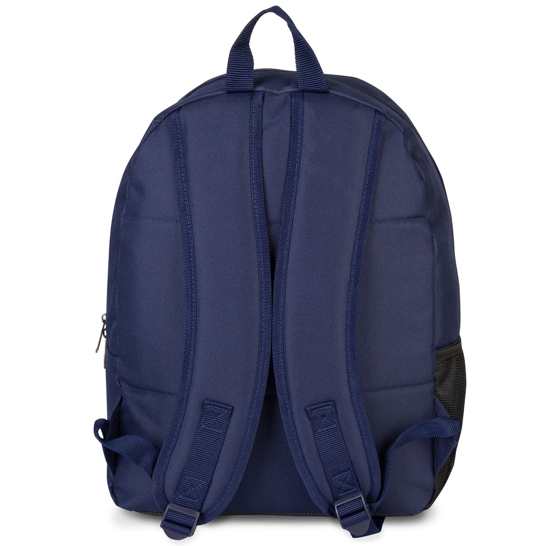 Bags Unisex KAPPA4FOOTBALL VELIA Backpack BLUE MARINE Dressed Front (jpg Rgb)	