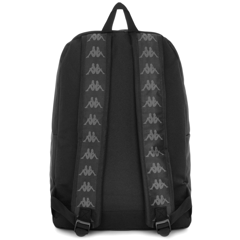 Bags Unisex 222 BANDA BASTIL Backpack BLACK Dressed Front (jpg Rgb)	