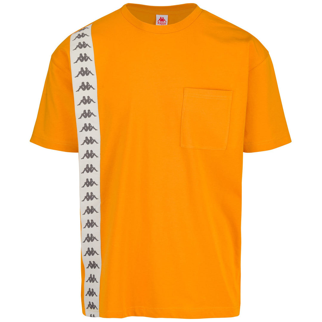 T-ShirtsTop Man 222 BANDA ECOP T-Shirt ORANGE-BEIGE-GREY Photo (jpg Rgb)			